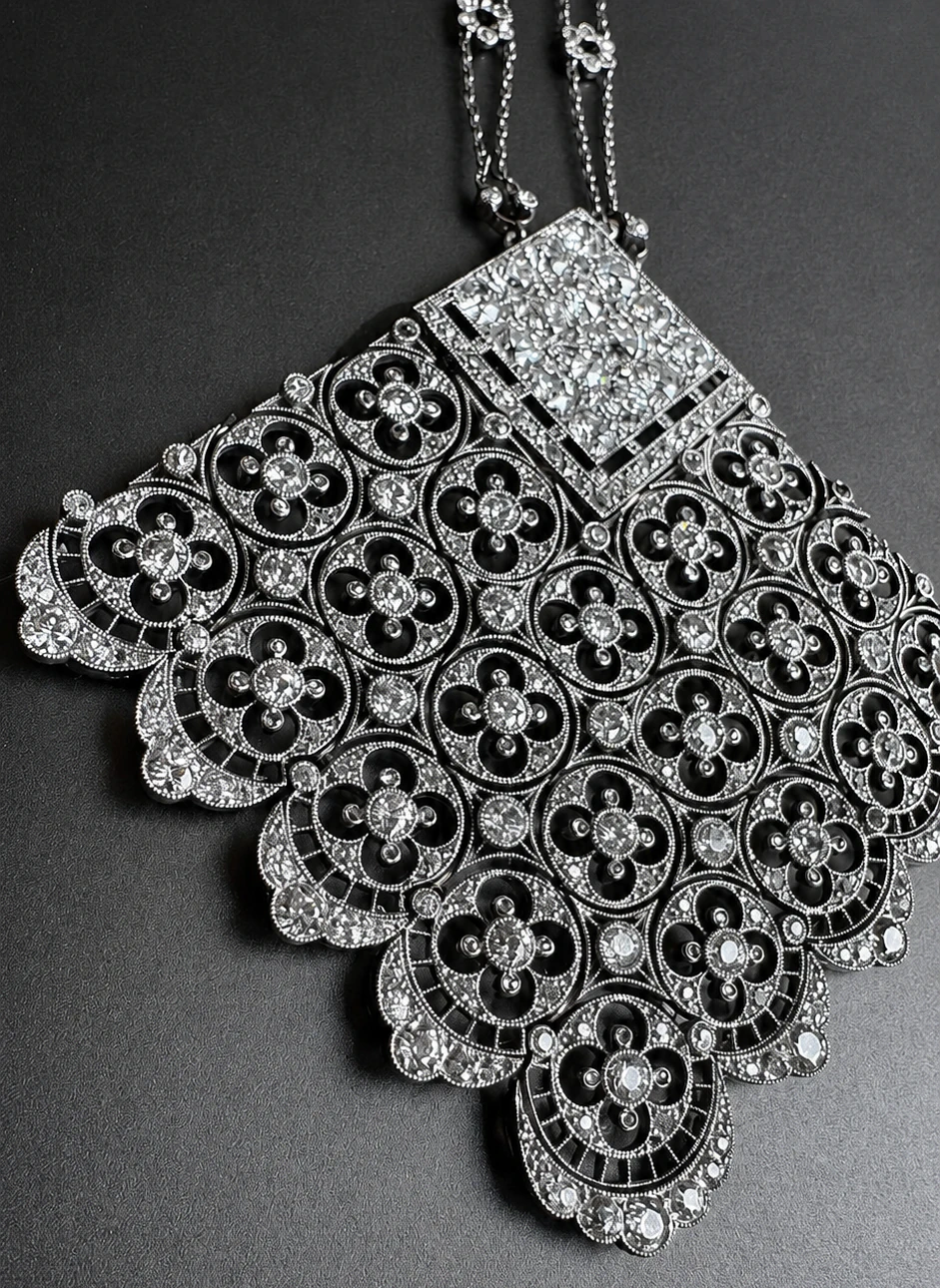 Antique diamond necklace from Persis Jewels